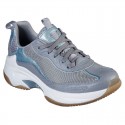 Tenis Skechers Savona Dama Gris