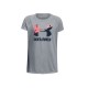 Camiseta Under Armour Niña Gris