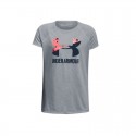 Camiseta Under Armour Niña Gris