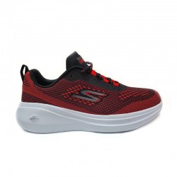 skechers lace up sneakers hombre rojas