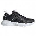 Tenis Strutter de Cuero Negro Casual Mujer