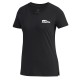 Camiseta Adidas Estampada Front and Back Negro Dama