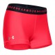Shorts Elástico Dama Under Armour Entrenamiento Rojo