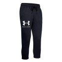 Pantalon Sudadera Under Armour Rival Fleece Mujer Color Negro