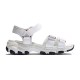 Sandalia Skechers D Lites Mujer Blanco