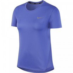 Camiseta De Manga Corta Nike Miler Para Mujer Color Azul