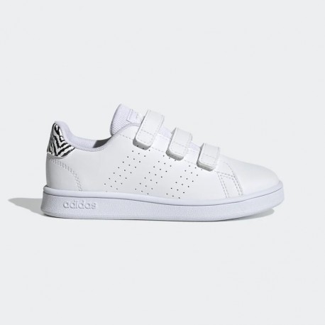 Tenis Advantage Para Niños (Unisex) Color Blanco