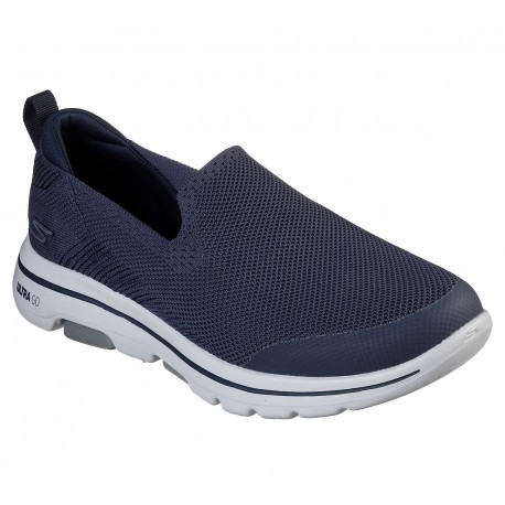 Zapatillas Skechers Casual Para Hombre Color Azul Marino