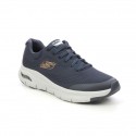 Tenis Skechers GOwalk Hyperburst Hombre Azul Oscuro