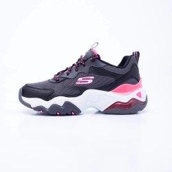 Tenis Skechers Mujer D Lites 3.0 Air Fantastic Vision 149085-BKHP