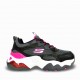 Tenis Skechers Mujer D Lites 3.0 Air Fantastic Vision 149085-BKHP