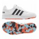 Tenis Hoops Mid Para Niños Color Blanco 2.0