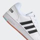 Tenis Hoops Mid Para Niños Color Blanco 2.0