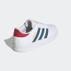 Tenis Adidas Breaknet Para Niño Color Blanco Con Verde