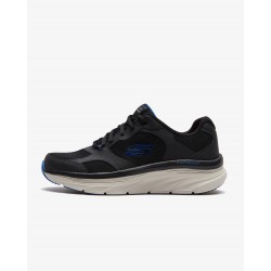 Tenis Skechers Para Niño En Color Negro Con Azul