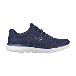 Zapatillas Deportivas Dama Skechers Summits Azul