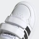 Tenis Adidas Breaknet Para Niño En Color Blanco