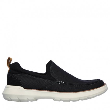 Tenis Skechers Para Hombres Elaxed Color Negro