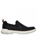 Tenis Skechers Para Hombres Elaxed Color Negro