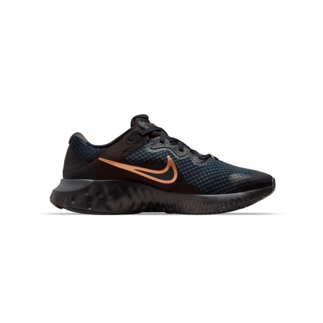 Tenis Nike Para Hombre Renew Run Color Negro