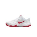 Tenis Nike Court Lite 2 Color Blanco Con Rojo