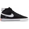 Tenis Botas Nike Court Legacy Canvas Mid Color Negro Con Blanco