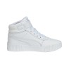 Tenis Bota Puma Para Dama Carina 2.0 Mid Sneakers En Color Blanco