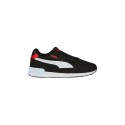Tenis Infantiles Puma Graviton Jr En Color Negro Con Blanco