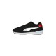 Tenis Infantiles Puma Graviton Jr En Color Negro Con Blanco