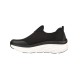 Tenis Dama Skechers Dlux Walker Quick Negro Con Blanco