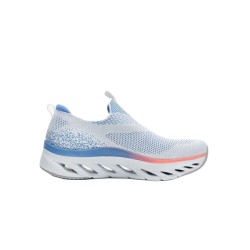 Tenis Dama Skechers Arch Fit Glide Step En Color Azul Con Blanco