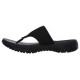 Sandalias Para Dama Skechers Go Walk Smart Riviera En Color Negro