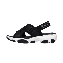 Sandalias Skechers Daddy Para Mujer En Color Negro