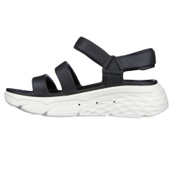 Sandalia Mujer Skechers Max Cushioning Foamies Color Negro