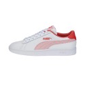 Tenis Casuales Puma Smash V2 Niña En Color Blanco