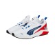 Zapatilla Puma Para Hombre Electron En Color Blanco Con Rojo