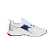 Zapatilla Puma Para Hombre Electron En Color Blanco Con Rojo