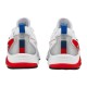 Zapatilla Puma Para Hombre Electron En Color Blanco Con Rojo