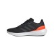 Tenis Adidas Runfalcon 3.0 Para Caballero Casual En Color Negro Con Naranja