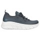 Tenis Mujer Skechers Bobs B Flex Hi-Leveled Ground En Color Gris