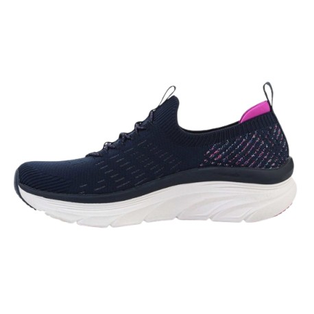 Zapato Mujer Skechers Star Stunner En Color Azul Con Rosa