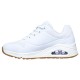 Tenis Mujer Skechers Uno -Stand On Air En Color Blanco