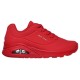 Tenis Mujer Skechers Uno- Stand On Air En Color Rojo