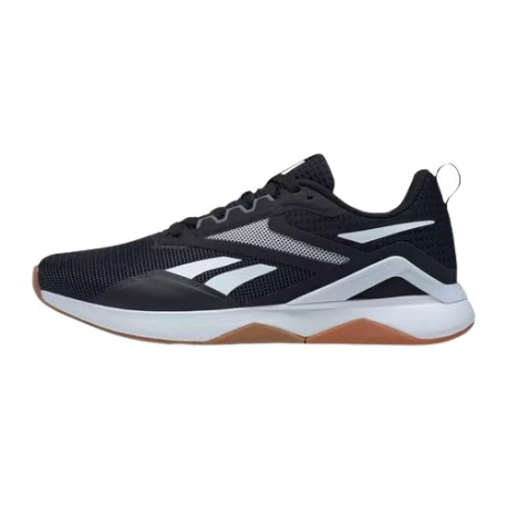 Zapatillas Para Hombre De Entrenamiento Reebok Nanoflex Tr 2.0 Color Negro