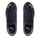 Zapatilla De Fútbol Multitaco Para Niños Puma Future 4.4 TT Jr En Color Negro