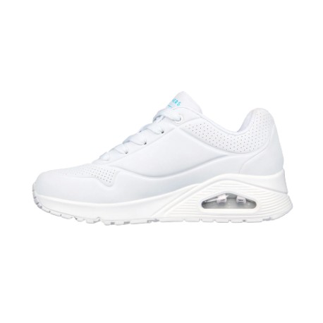 Zapato Mujer Skechers Uno-Highlightlove En Color Blanco