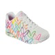 Zapato Mujer Skechers Uno-Highlightlove En Color Blanco