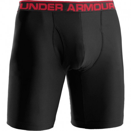 Boxer Under Armour. Negro-Rojo