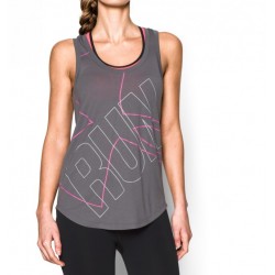 Blusa UA Dama Regata Roxo
