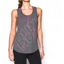 Blusa UA Dama Regata Roxo Gris